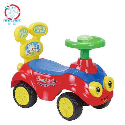 China Safety BLM Ride On Car Wholesales Toys Baby Walker Music 6 Swivel Wheels Round Baby Walker for sale