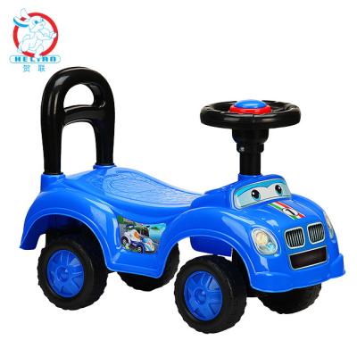 China 2021 BLM Funny Toys Newstyle Factory Wholesale Kids Music Baby Ride On Toy Car Slide Walker for sale