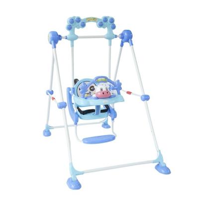 China BLM Eco-friendly Materials Can Be Customized Fashion Design Indoor Toy Cartoon Hanging Baby Swing Chair Baby Crib Swing for sale