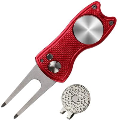 China Custom different color golf divot tool golf divot repair tool Golf club gift/club mebers for sale