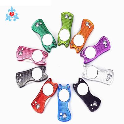 China Znic Alloy Custom Ball Marker Switch Golf Digging Tool Magnetic Colorful Auto Repair Tools for sale