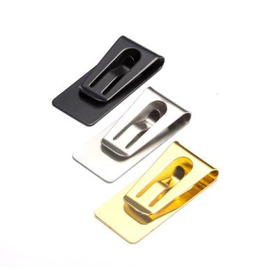 China Pocket Quick Access White Police Stainless Steel Silver Metal Silver Clip for sale