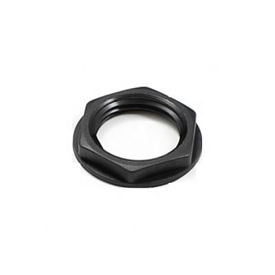 China Automotive Industry Nylon Plastic Screw Nut Metric Black Hex Flange Nuts for sale