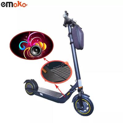 China EU Warehouse Emoko A9 Unisex Electric Scooters 15AH Battery With Bag Phone Holder Speaker 2 Wheels Scooters For Adults for sale