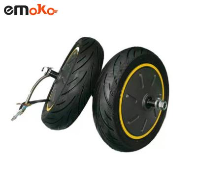 China UK Electric Scooter Parts 10inch Scooter Repair And Replacement EU Warehouse Rear Motor With Tire For HT-T4 Max for sale