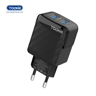 China EU QC3.0 Wall Fast Mobile Charger Quick Charger QC3.0 Wall Charger Home Charger+Cable With Micro USB IPH Type-C for sale