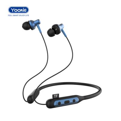 China With Magnet + Insert TF Card Neckband Neckband Earphone Wireless Sports In-ear Sports Stereo for sale