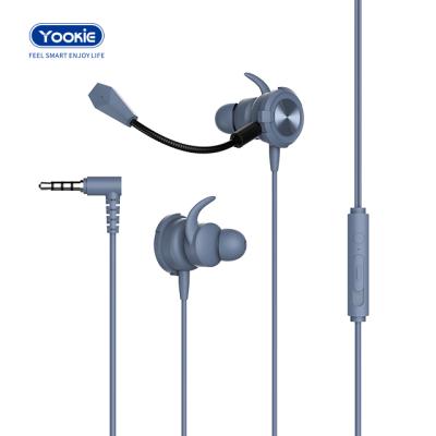 China Mini Portable Yookie Gaming Headphones In-Ear Wired Handsfree Headset For Gamer for sale