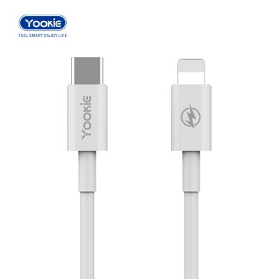 China High Speed ​​Data Charging Palladium USB Cable Fast Charging 1m USB C to IPH Data Cable Type For Apple Phone Fast Charging for sale