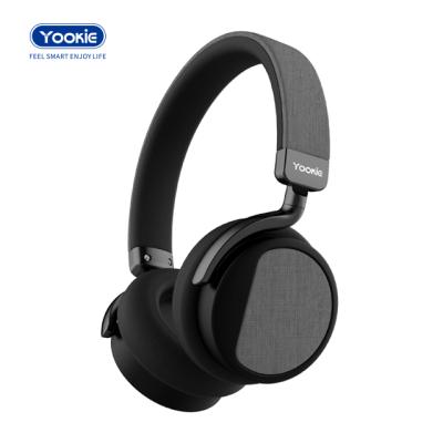 China Yookie Comfortable Rechargeable Wireless Headphones BT Over Ear Headphones Foldable Headset With MIC for sale