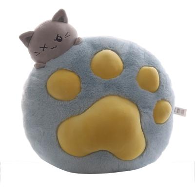 China 2020 eco-friendly new cute cat's paw air conditioner is more universal customized pillow home air conditioner cover sofa wholesale for sale