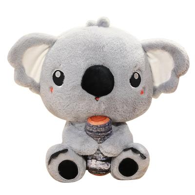 China Eco-friendly material cute stump koala toy pillow doll for girls gift koala animal plush toy30cm/45cm/70cm for sale