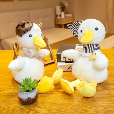 China Eco-friendly creative simulation duck parent-child doll animal doll plush toys custom wholesale children's gifts for sale