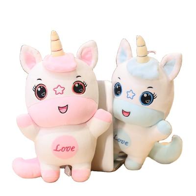 China Eco-friendly manufacturers lead cute doll children unicorn dinosaur plush toy sofa pillow creative wholesale customization for sale