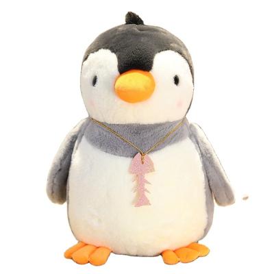 China Fashion penguin doll pillow simulation eco-friendly hot animal filled small doll penguin plush toy doll for sale