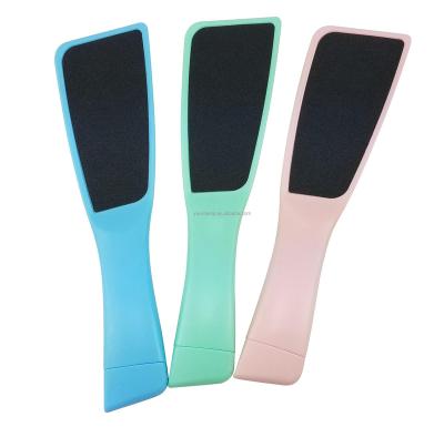 China High Quality Personal Care Callus Remover Sandpaper Foot File With PP Handle for sale