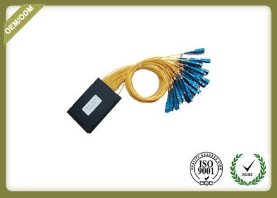 China Módulo ótico tipo cassette do divisor do PLC da fibra 1x32 do ABS com o conector do SC/UPC à venda