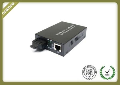 China 1000M Gigabit Ethernet 	Fiber Optic Media Converter , Fast Rj45 Optical Fiber Converter for sale