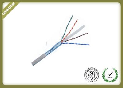 China 23AWG Network Fiber Cable For Communication , FTP Cat6 Ethernet Cable for sale