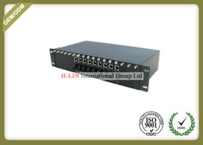 China Single Mode Ethernet Fiber Optic Media Converter , Single Fiber Media Converter for sale