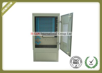 China 144 Core Outdoor Fiber Optic Distribution Cabinet With Various Types Connector for sale