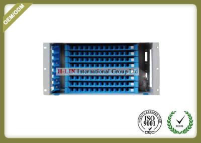 China Waterproof 5U 96 Ports Fiber Optic Distribution Box For Telecommunication / Network for sale