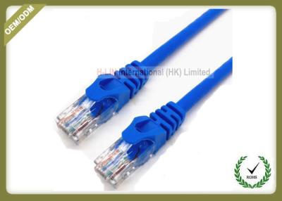 Chine Essai de cuivre de câble de fibre de réseau de raccordement de RJ45 Cat6 U / UTP 1.8M 23AWG 0.56mm à vendre