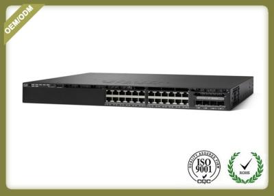 China Cisco Model Optical Fiber Media Converter WS-3650-24PS-E 24ϲ/100/1000 Ethernet PoE+ for sale