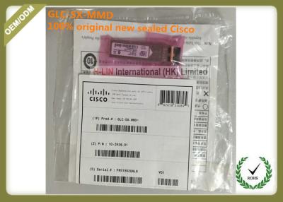 China 1 Gbps Data Rate SFP Fiber Module Original Cisco 850nm 550m Network Model GLC-SX-MMD for sale