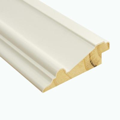 China Modern Base Primed Baseboard Molding Board Baseboard Selling White Color Forming Color Rack Hardware Modern Background for sale