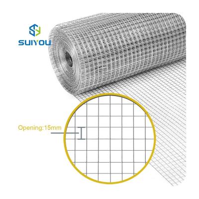 China Easily Assembled 10 Inch Gauge 1/2 Mesh Price Stainless Steel Hot Dipped Galvanized Welded Wire / Welded Wire Mesh Factory for sale