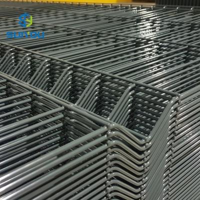 China Easily Assembled High Quality PVC Coated 3D Wire Mesh Fence Stainless Steel Wire Fence for sale