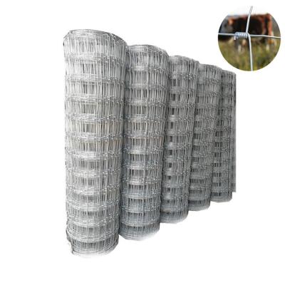 China Fence Mesh Hinge Knot Metal Horse Panel Cattle Panel Grassland Field Fence 16' for sale