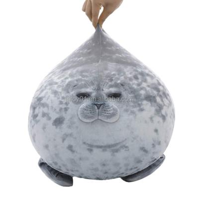 China Lovely Gift Seal Toy Skin Unstuffed Plush Animal Seal Soft Cute Plush Pillow Toys for sale