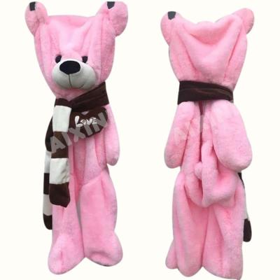 China Custom Toys Unicorn Skins Stuffed Animal OEM Logo Unstuffed Teddy Bear Skins Cute Gift for sale