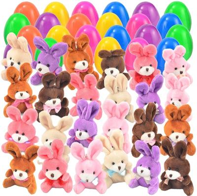 China Plush Fabric + PP Cotton Easter Decor Garden Gnome Kids Gifts Ornament Easter Toys Bunny Doll Egg Basket Plush for sale