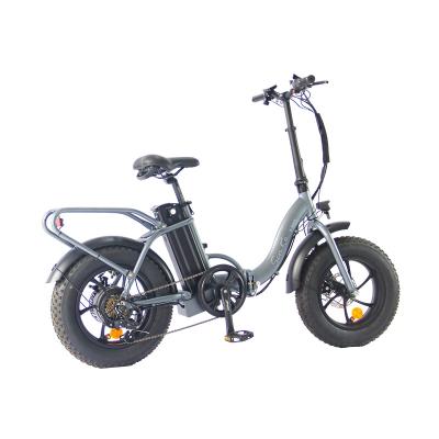 China Hot Selling Aluminum Alloy Frame 16*4.0 Snow Tire City Electric Bike for sale