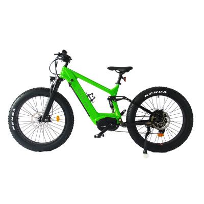 China Aluminum Alloy 26 Inch 10 Speed ​​Fork Aluminum Full Suspension Electric Mountain Bike For Kid for sale