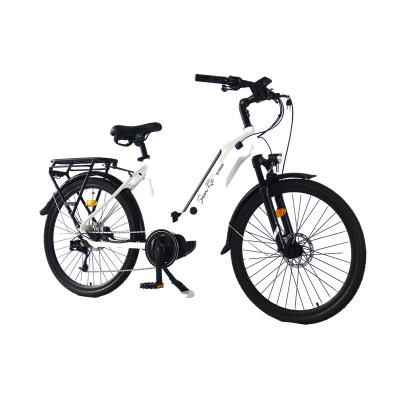 China Aluminum alloy 26 inch fat tire full suspension snow tire electric mountain bike for sale