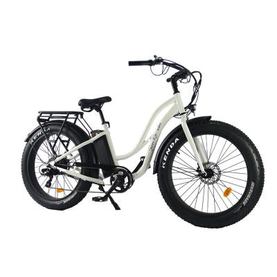 China 36v500W Aluminum Alloy Women Urban Step By Town Electric Bike With 10AH Battery for sale