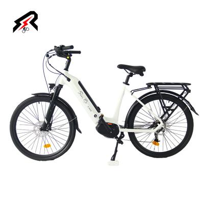 China Aluminum Alloy Morden Style Digital LCD Instrument Daily Electric Bikes With Rear Seat for sale