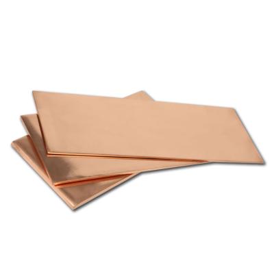 China Industry 10 x 8 ft C1220 0.5mm 3mm 5mm Thickness Flat Copper Plate 4ft Gauge for sale