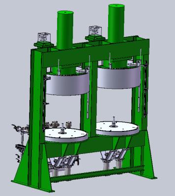 China Maschine zur Vulkanierung von Motorradreifen Hydraulische Reifenkapsel Vulkanierungspresse/Maschine zur Herstellung von Motorradreifen zu verkaufen