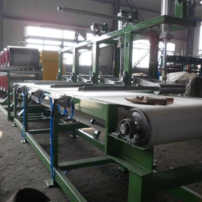 China 500mm Rubber Sheet Coiling Packaging Drum Roll Cooling Curve Motorcycle Tyre Making Machine for sale