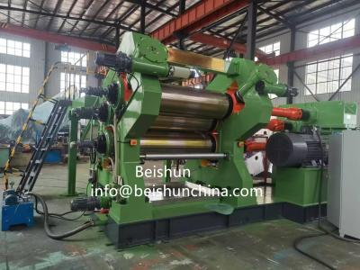 China PLC Control System Rubber Roll Calender Machine For Heavy Duty Applications for sale