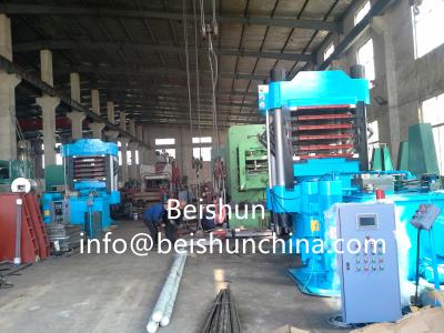 China EVA Mat Hot Pressing Machine For Vulcanizing With 1200 Times 1100 Hot Plate Size for sale