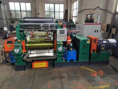 China 220/380V Water Cooling Rubber Mixing Mill Machine with Cast Iron Rollers hardness HRC 71 for sale