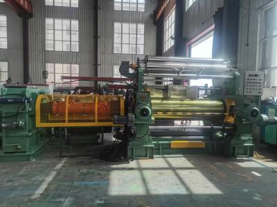 China Water Cooling Two Roll Rubber Mixing Mill With PLC Control System for sale