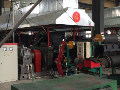 China 55 - 150KW Waste Tyre Recycling Powder Machine For Recycled rubber Output 600-2000kg/h for sale