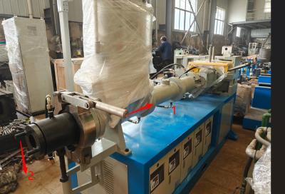 China 55kw Motor XJW-90 Model Cold Feed Extruder  Adopt Siemens PLC Schneider Electric for sale